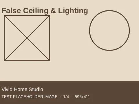 Vivid Home Studio — interior design project 1 of 4, Chandanagar, Hyderabad