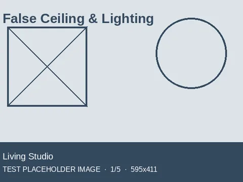 Living Studio — interior design project 1 of 5, Beeramguda, Hyderabad